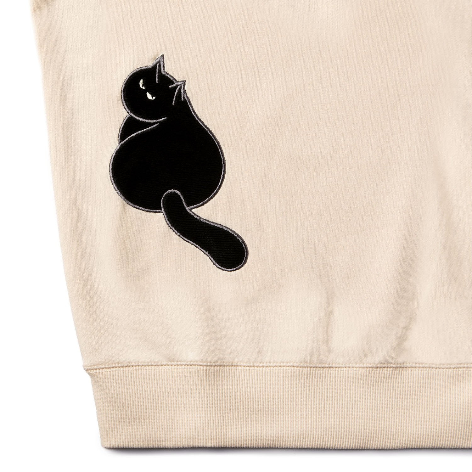 Furry Sweatshirt 36 - Beige