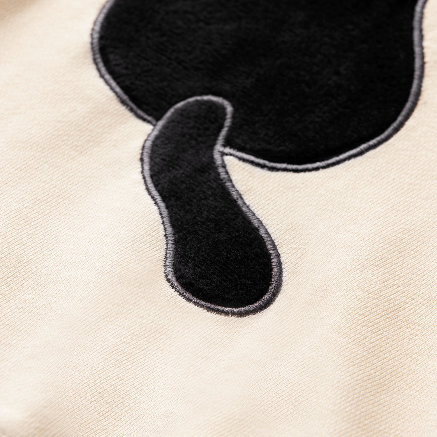 Furry Sweatshirt 36 - Beige