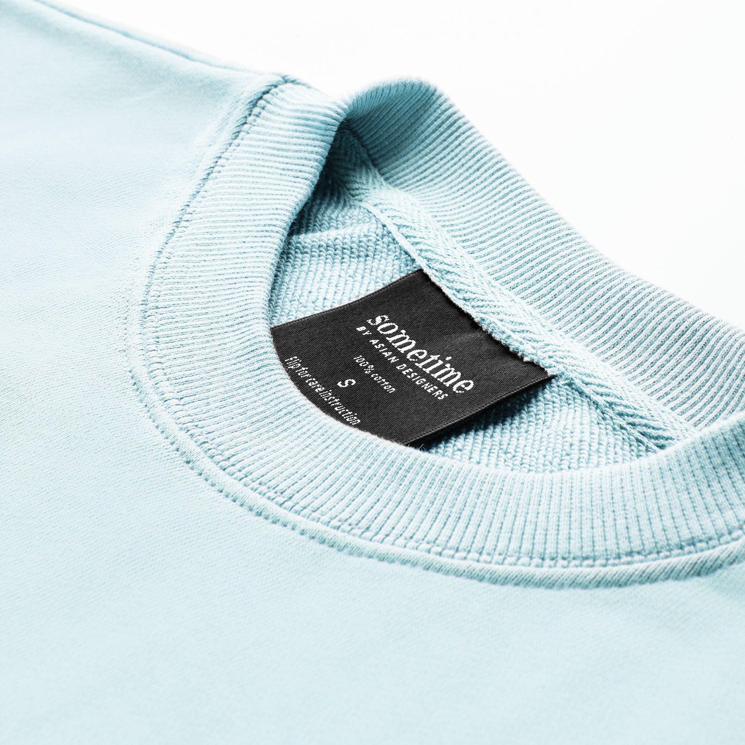 Furry Sweatshirt 37 - Light Blue