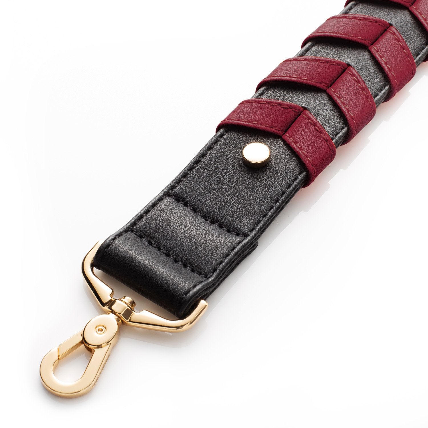 Braided Strap - Maroon