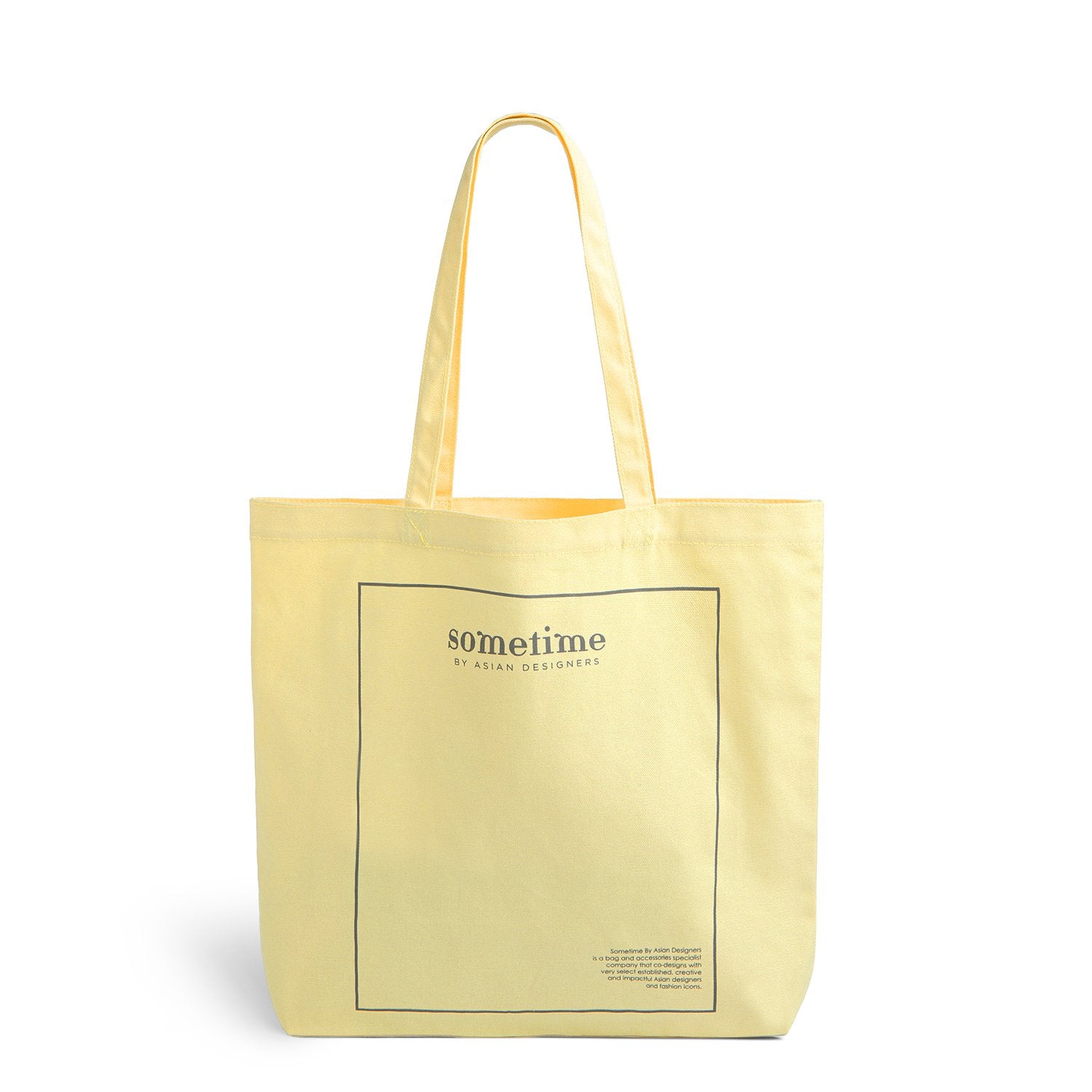 Basic Tote - Pastel Yellow