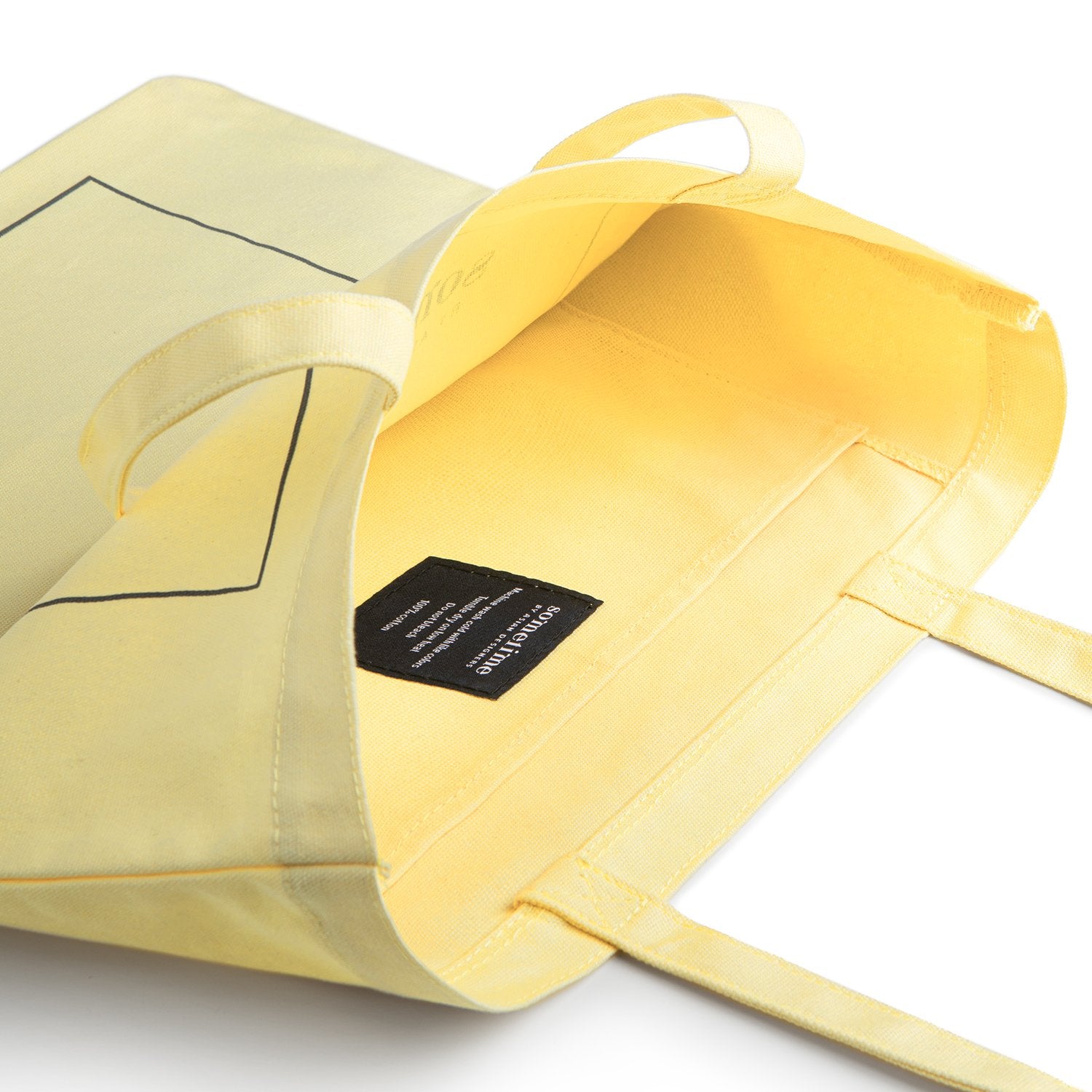 Basic Tote - Pastel Yellow