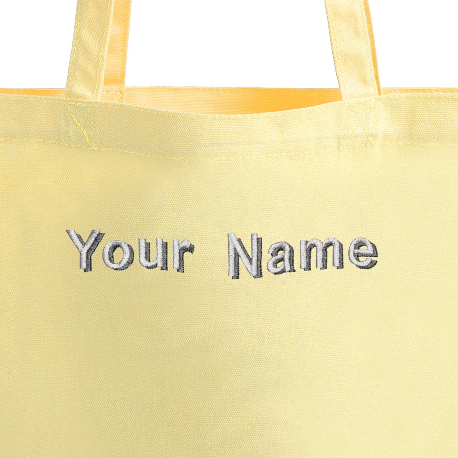 Basic Tote - Pastel Yellow