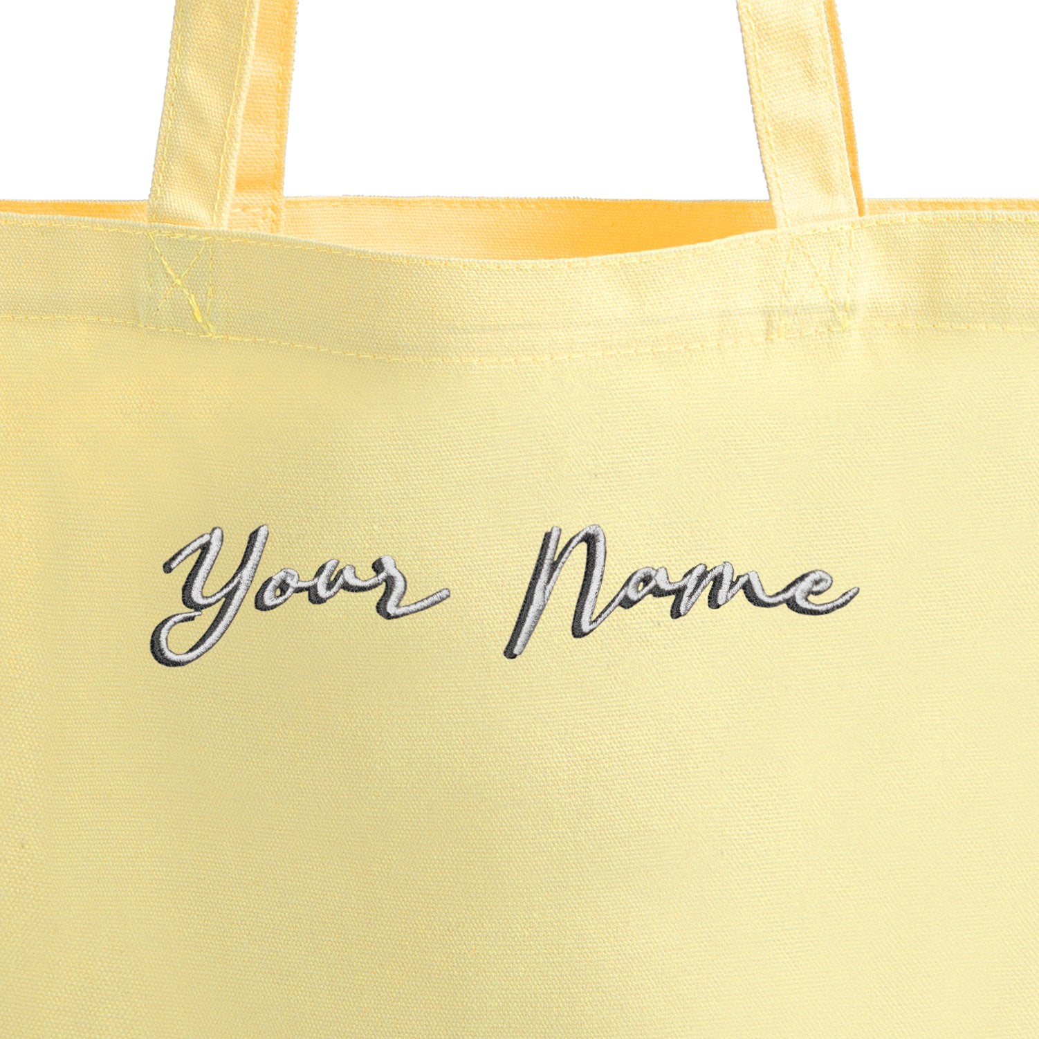 Basic Tote - Pastel Yellow