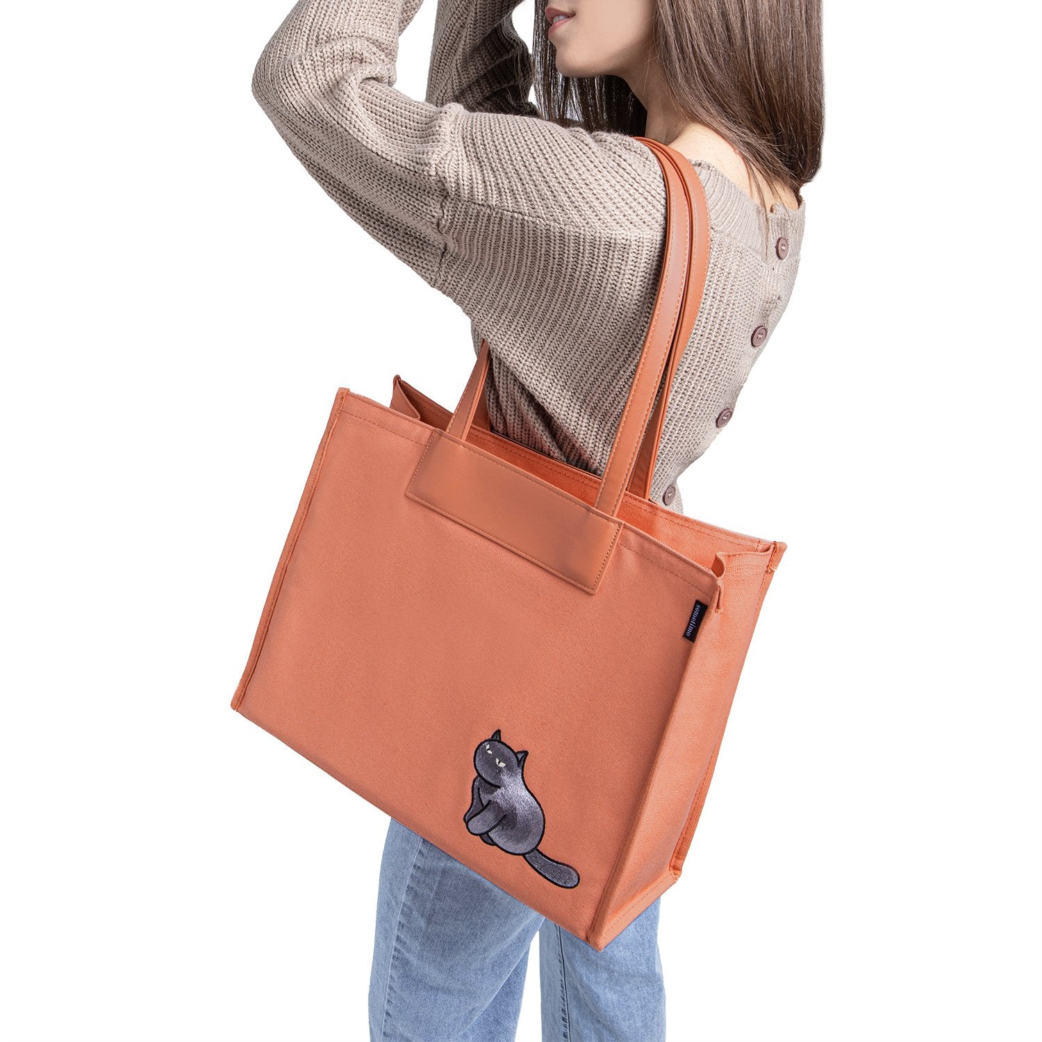 Furry Bag 37 (EB) - Salmon