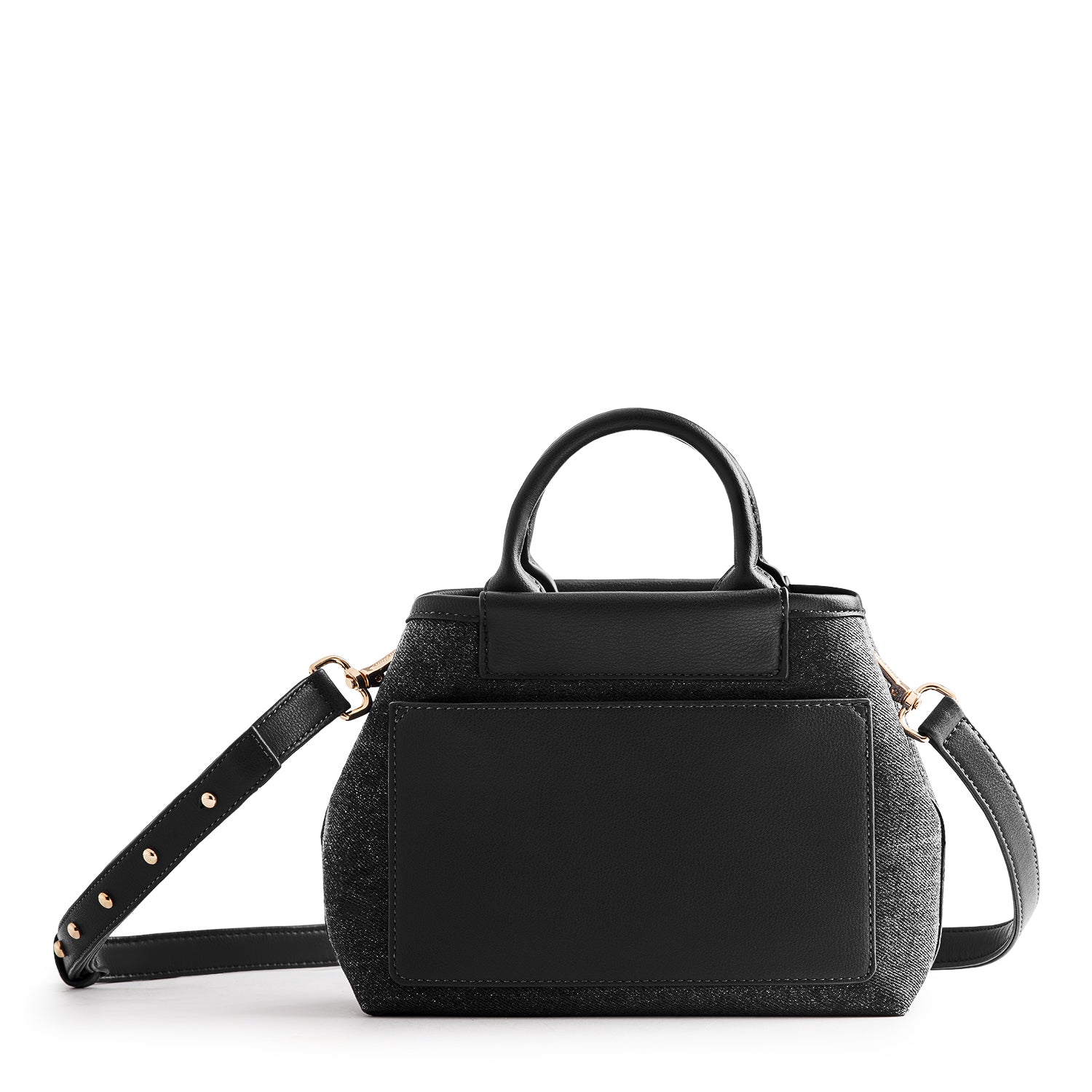Picola Top Handle Bag Denim - Black