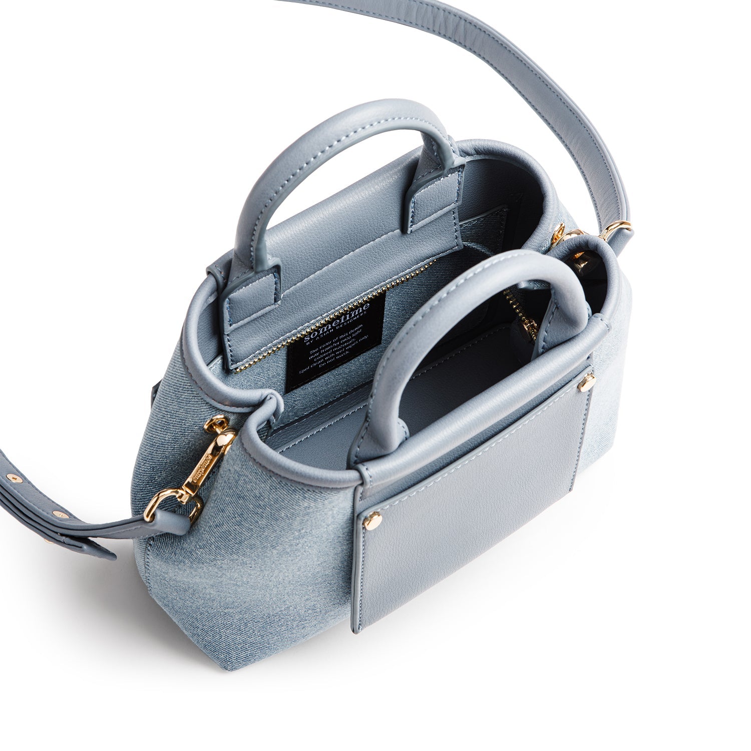 Picola Top Handle Bag Denim - Blue