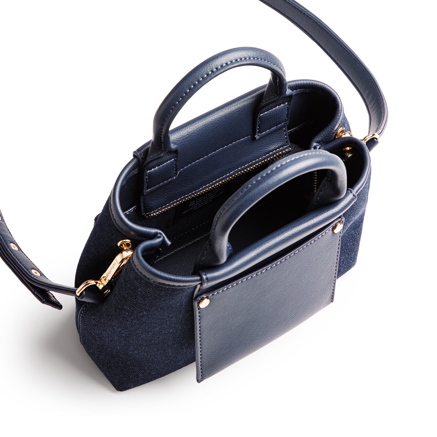 Picola Top Handle Bag Denim - Navy
