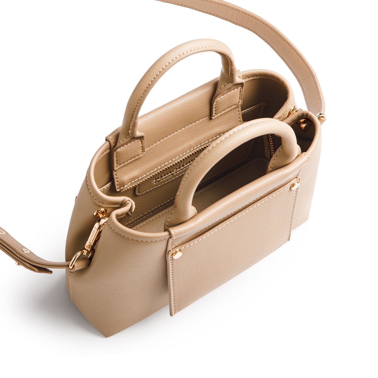 Picola Top Handle Bag - Light Mocha