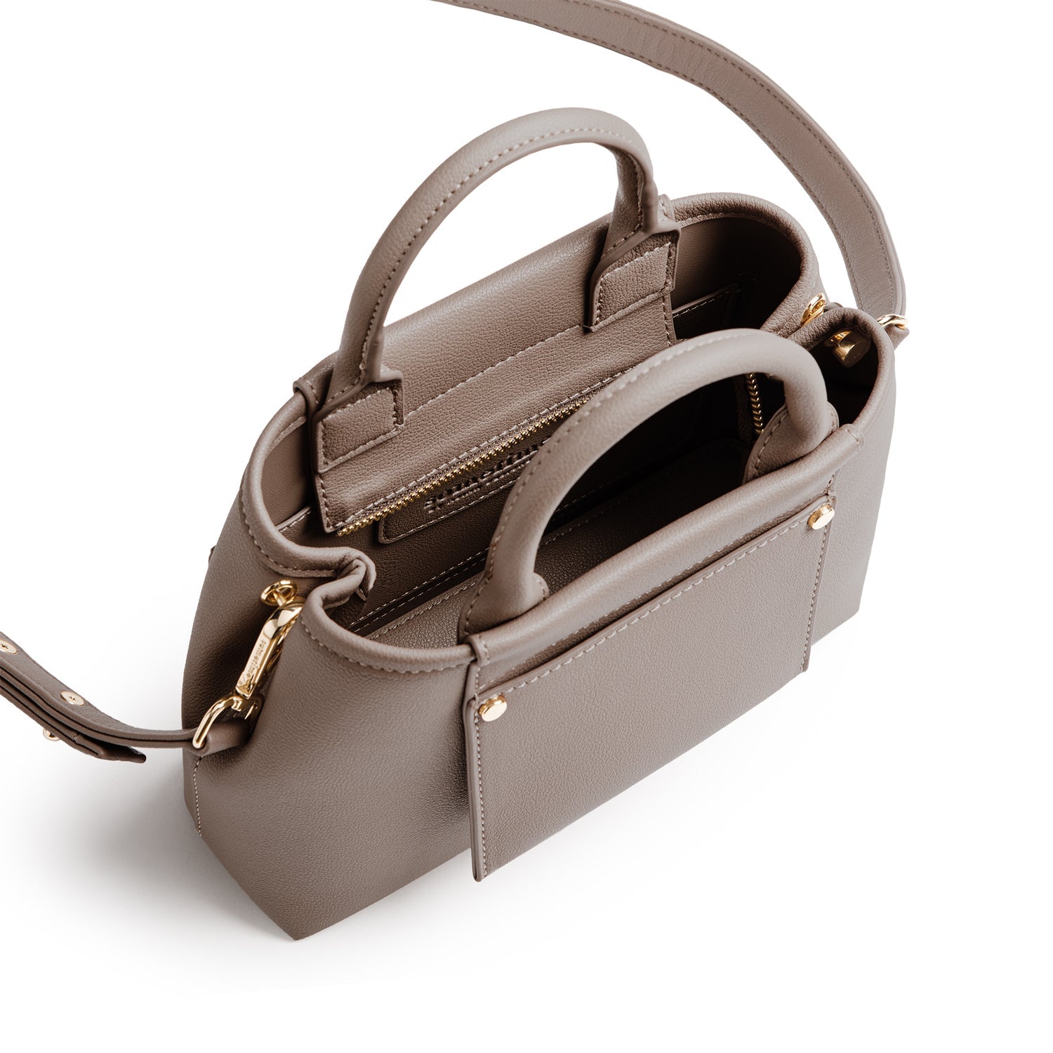 Picola Top Handle Bag - Mocha