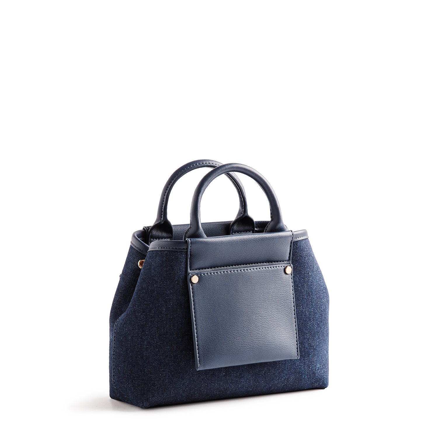 Picola Top Handle Bag Denim - Navy