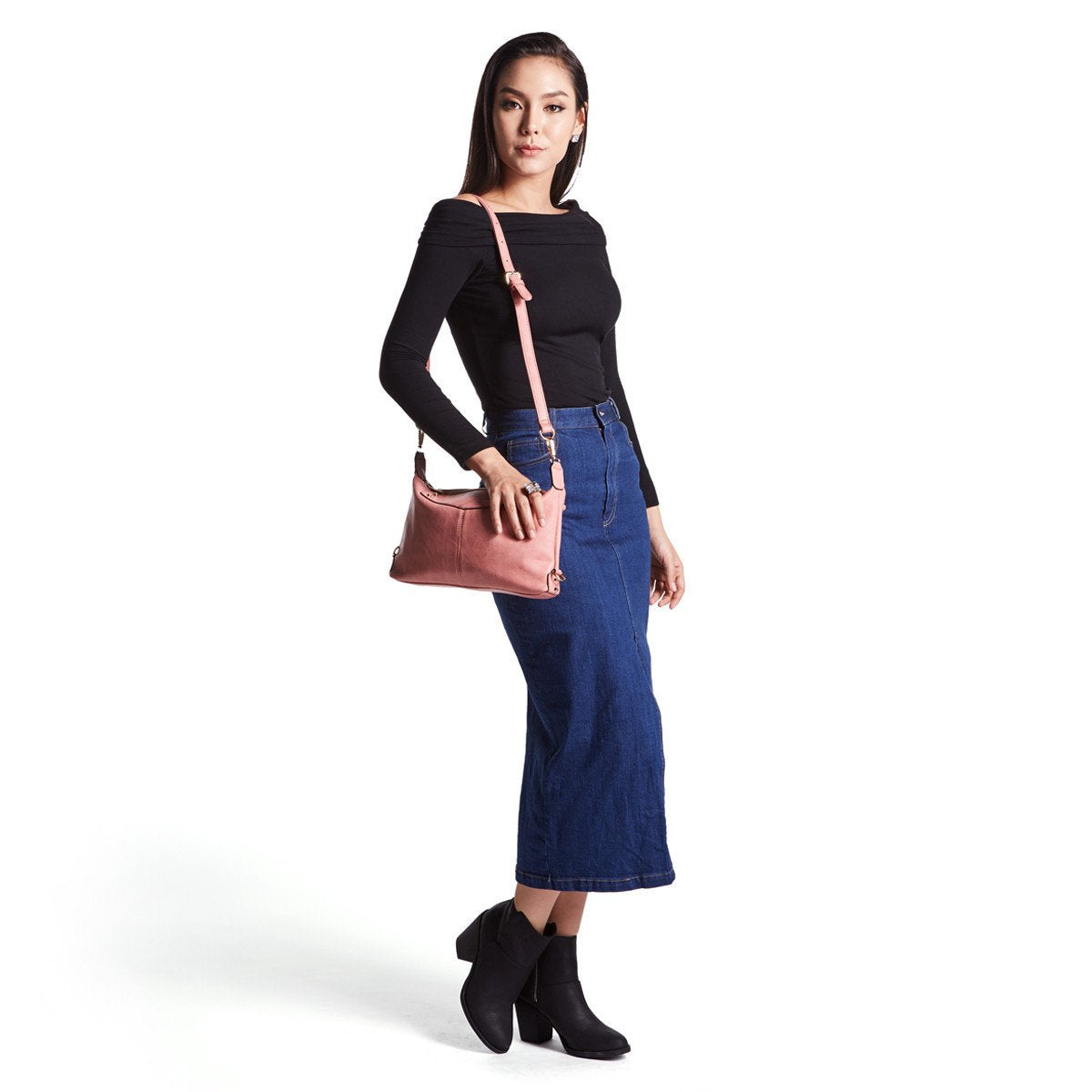 Sofina 3 Clutch - Dusty Pink