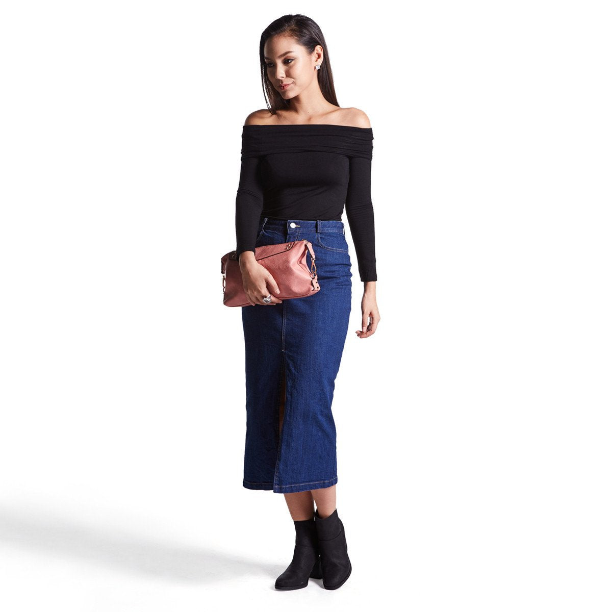 Sofina 3 Clutch - Dusty Pink
