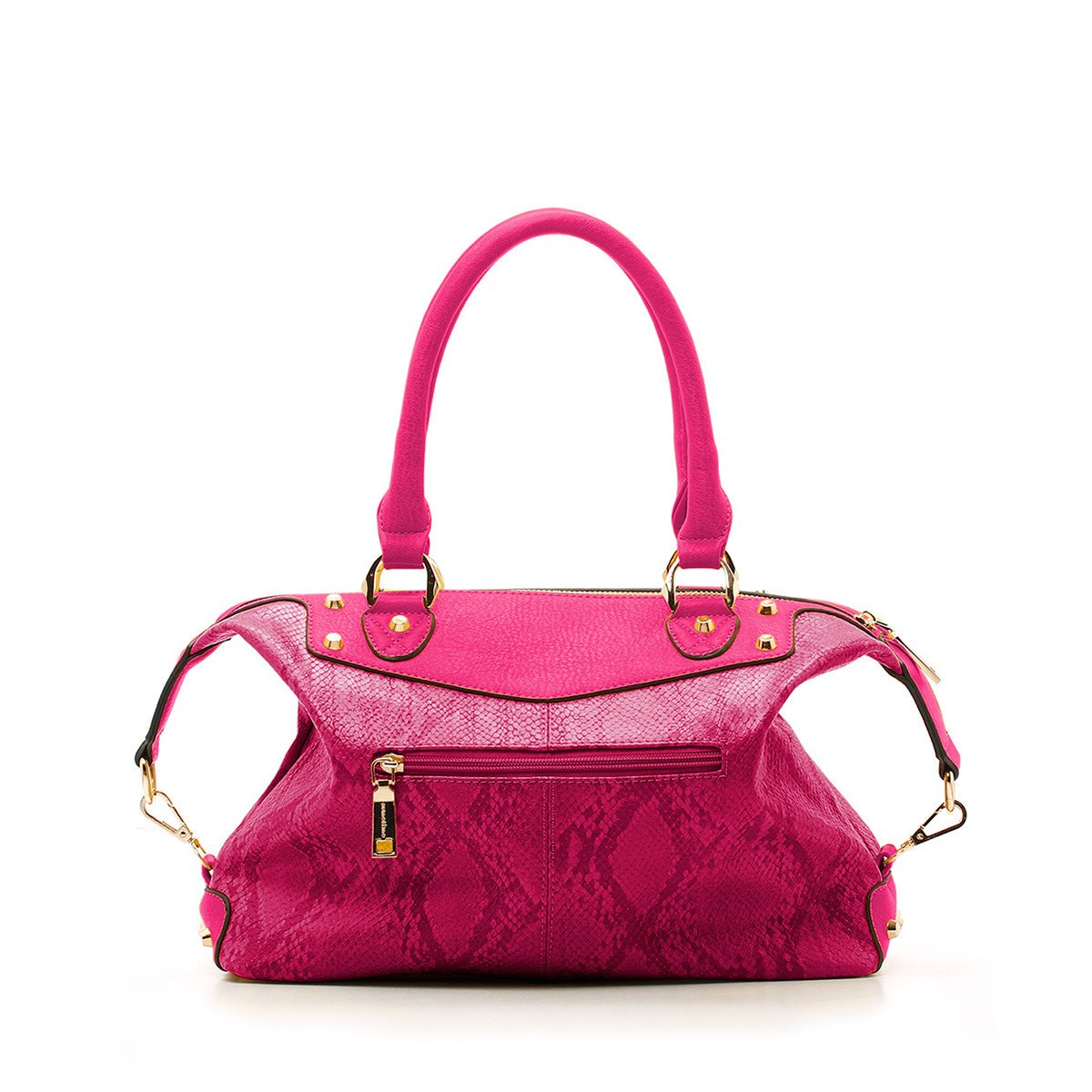 sometime sofina 3 signature mini bag fuchsia back
