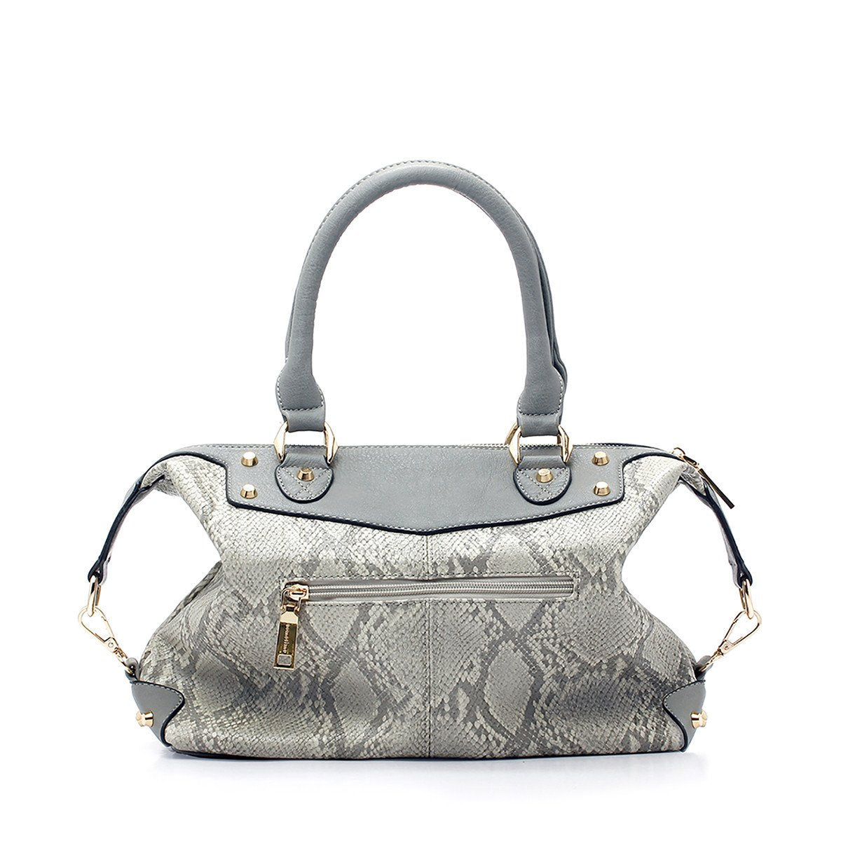 sometime sofina 3 signature mini bag grey back