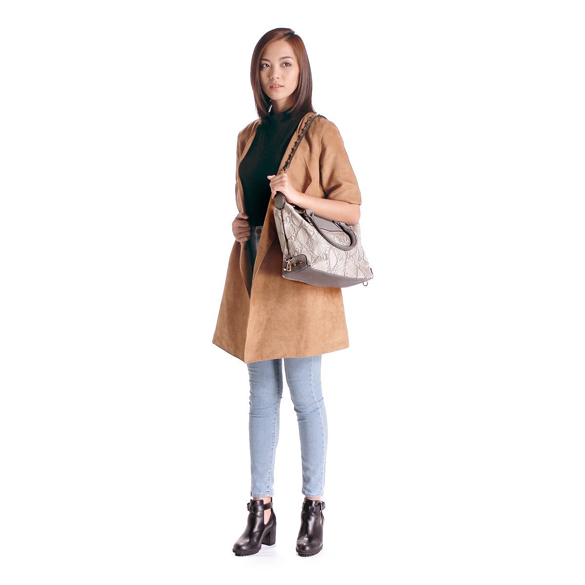 sometime sofina 3 signature mini bag grey m2