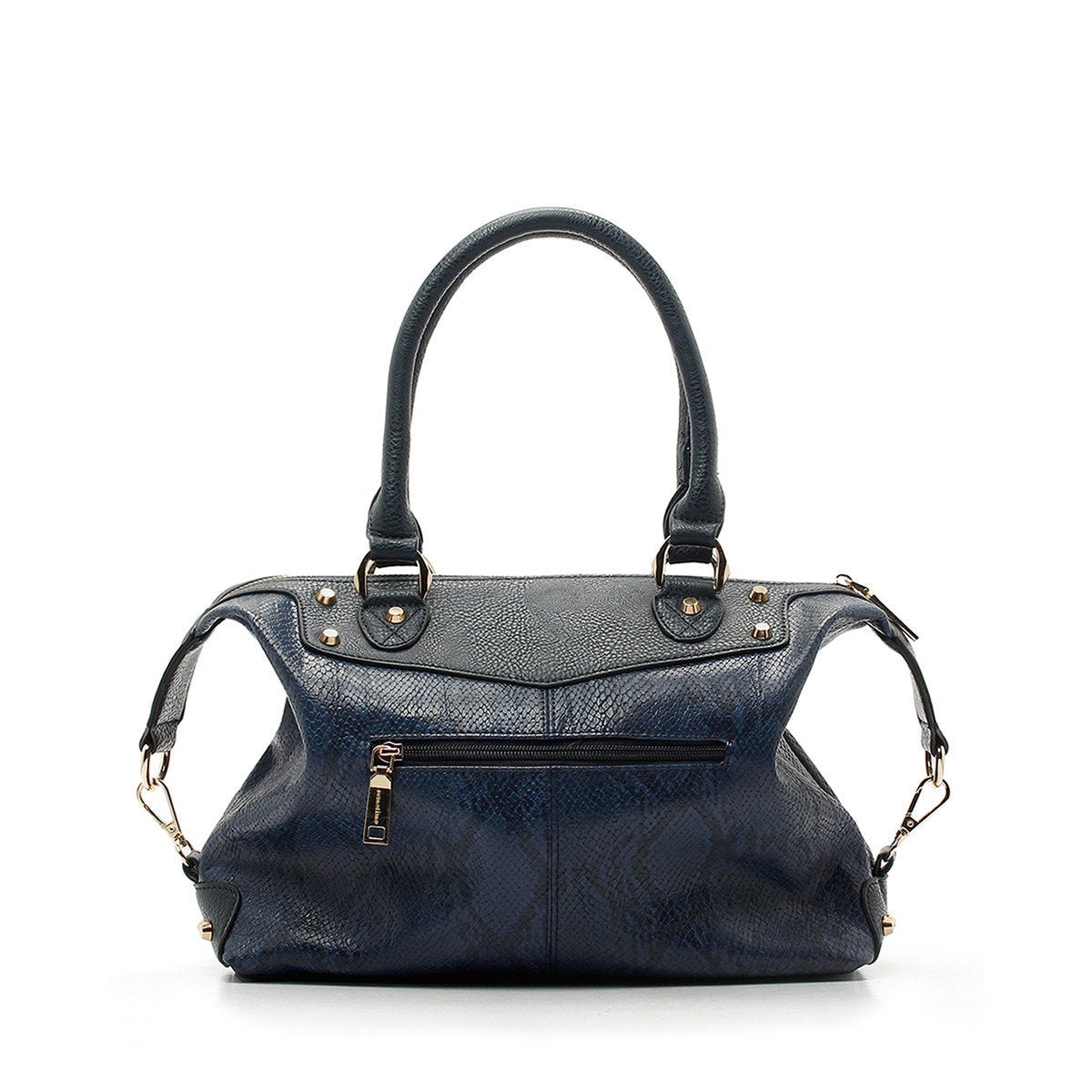 sometime sofina 3 signature mini bag navy back