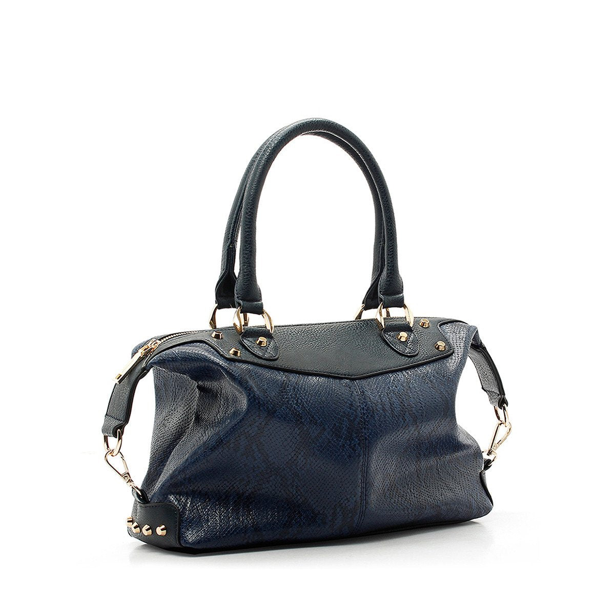 sometime sofina 3 signature mini bag navy perspective