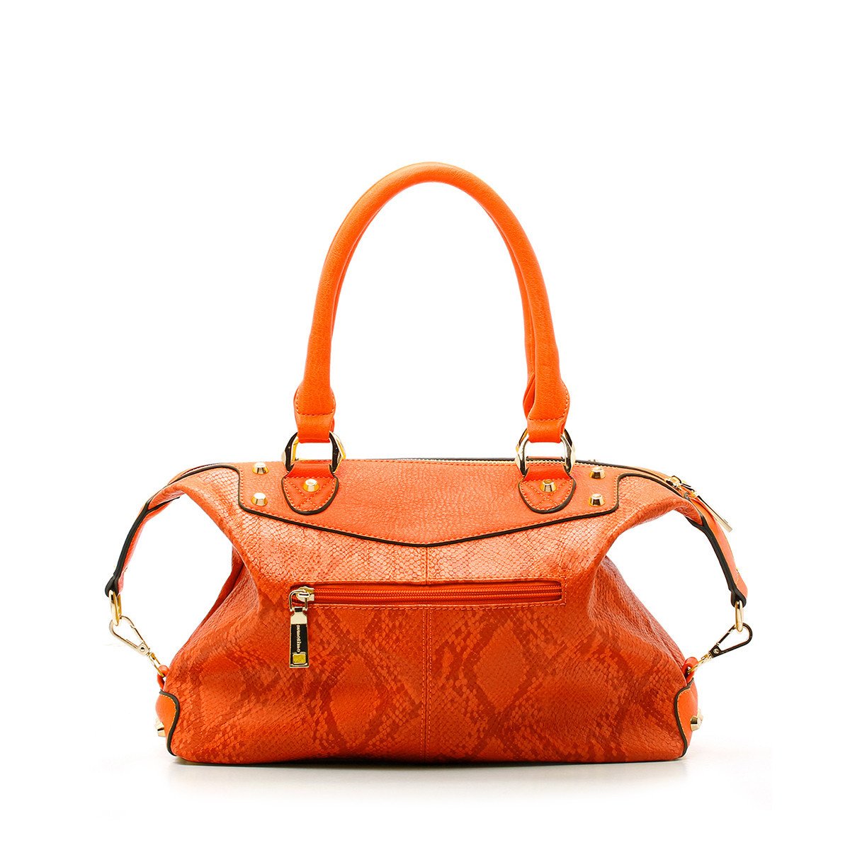 sometime sofina 3 signature mini bag orange back