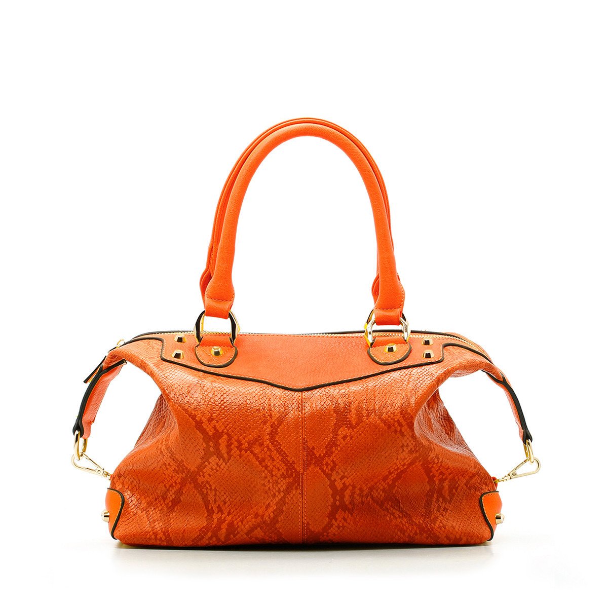 sometime sofina 3 signature mini bag orange front