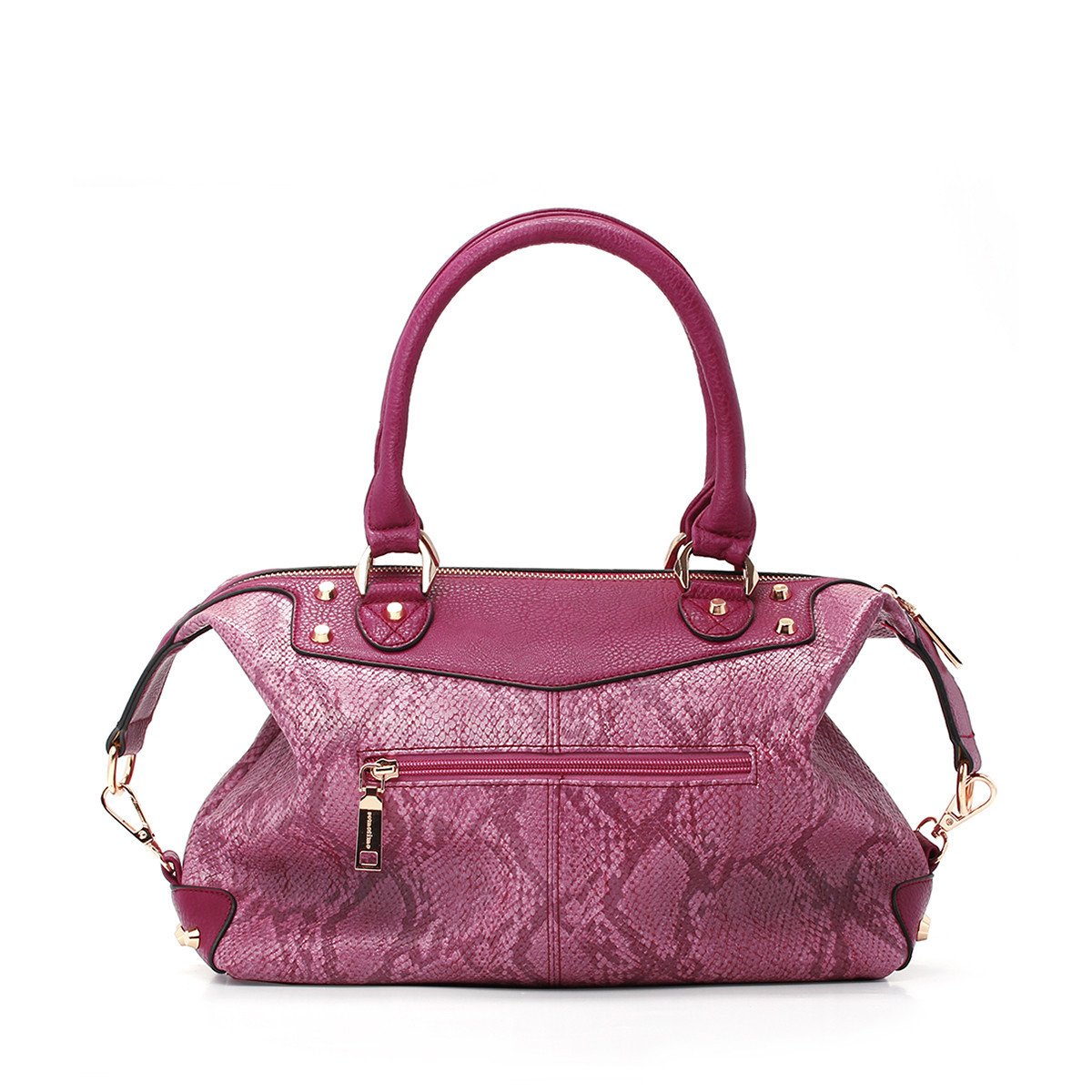 sometime sofina 3 signature mini bag purple back