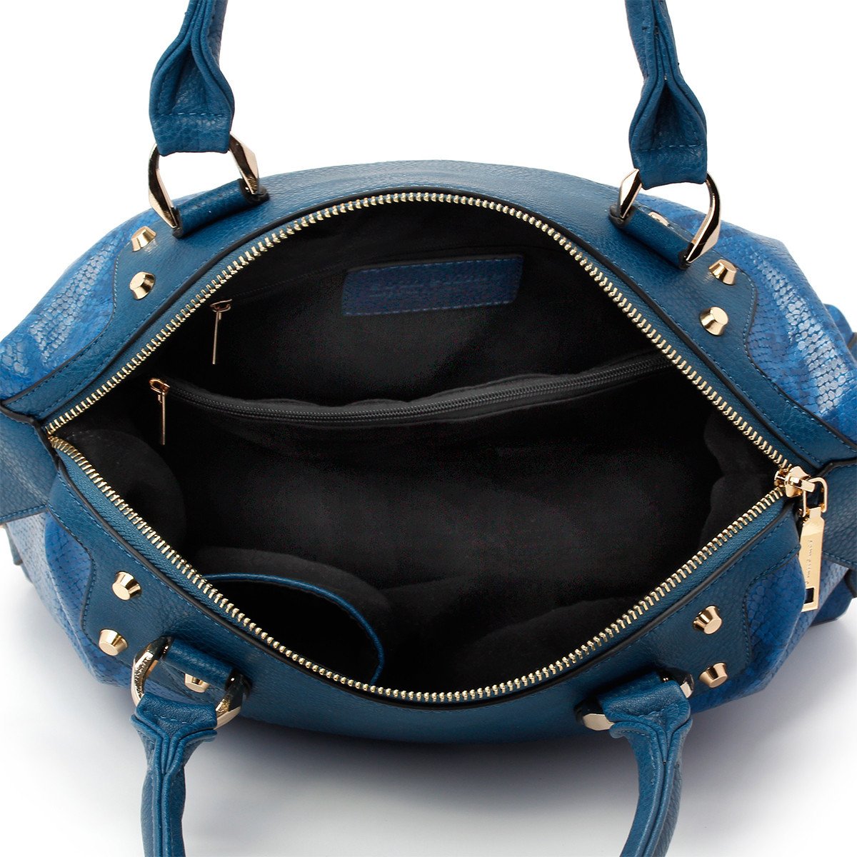 sometime sofina 3 signature mini bag sapphire inner