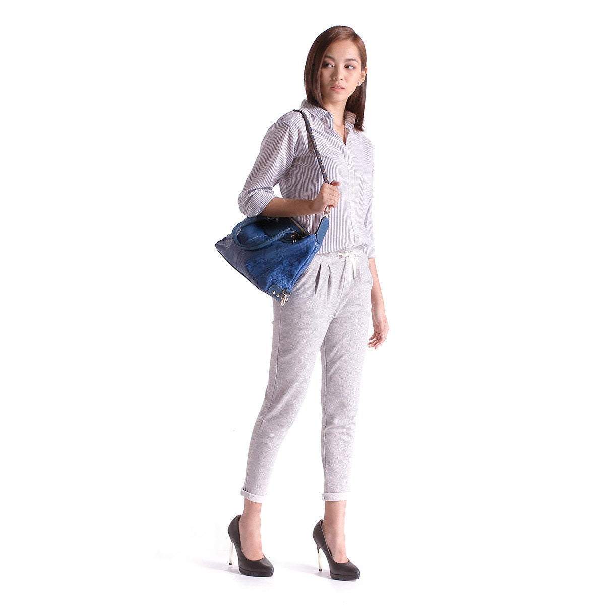 sometime sofina 3 signature mini bag sapphire m2