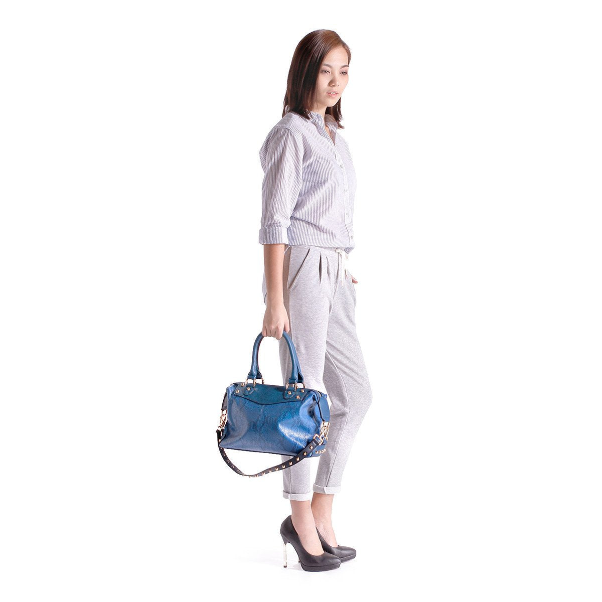sometime sofina 3 signature mini bag sapphire m3