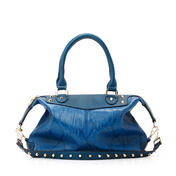 sometime sofina 3 signature mini bag sapphire front with studs strap