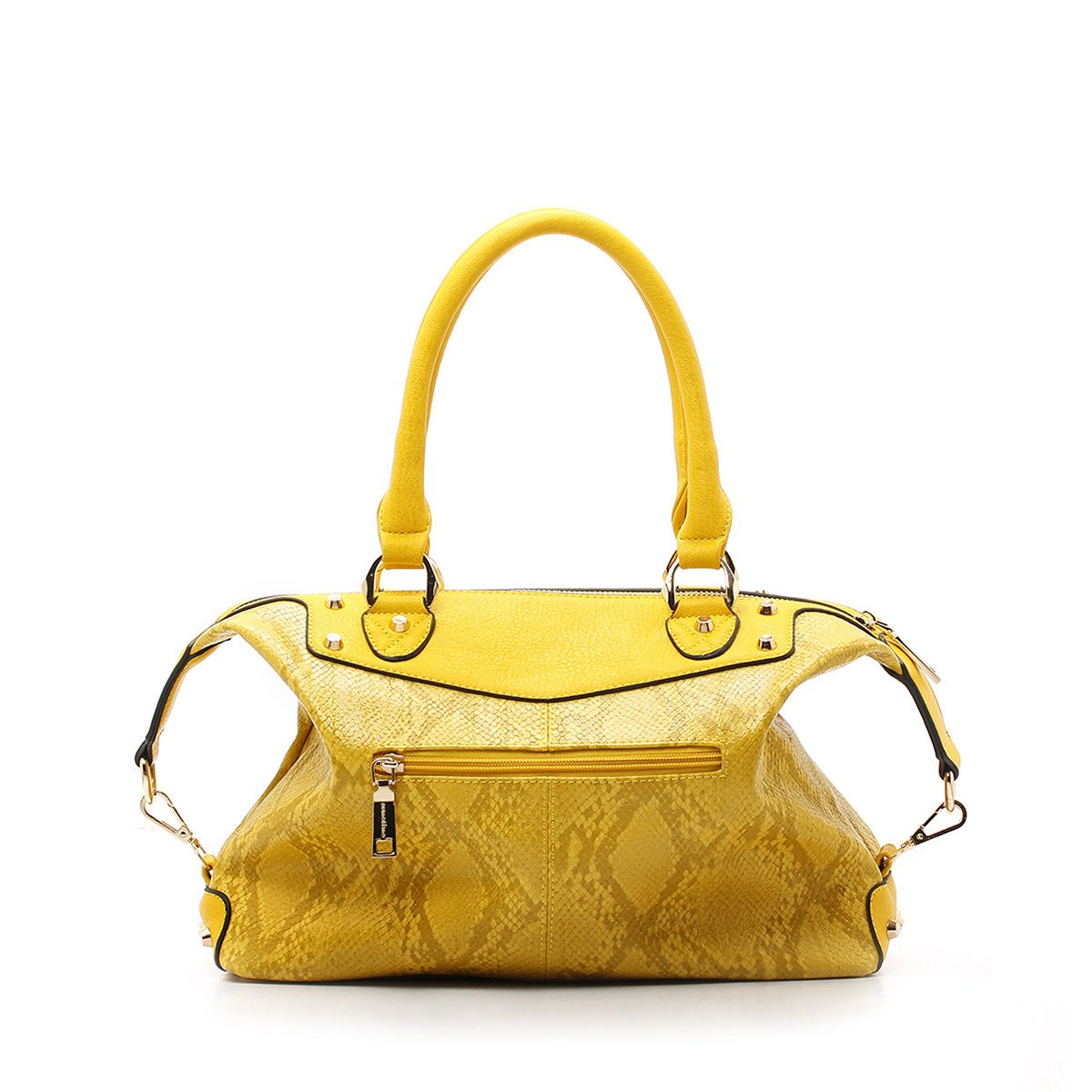 sometime sofina 3 signature mini bag yellow back