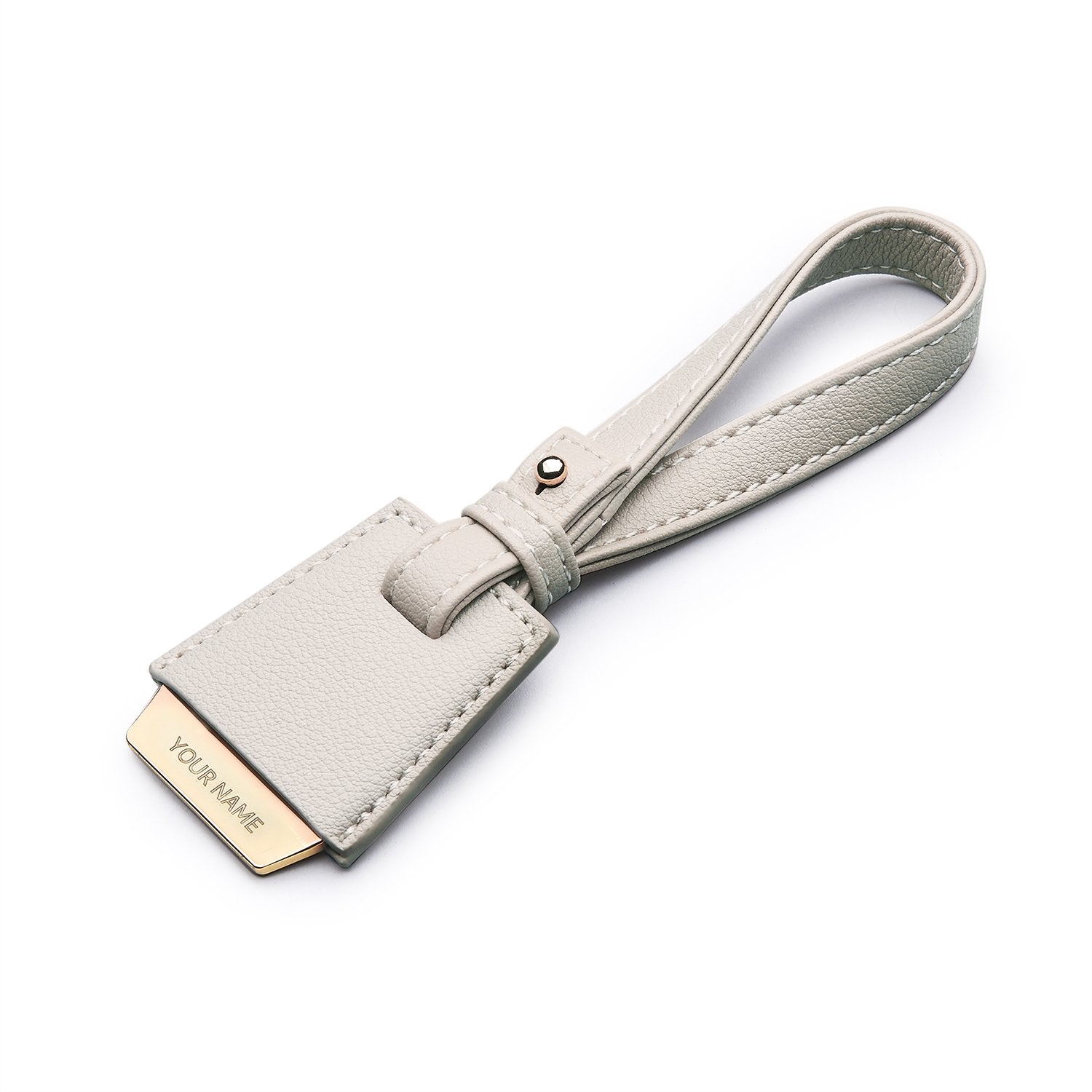 Coley Bag Tag - Beige