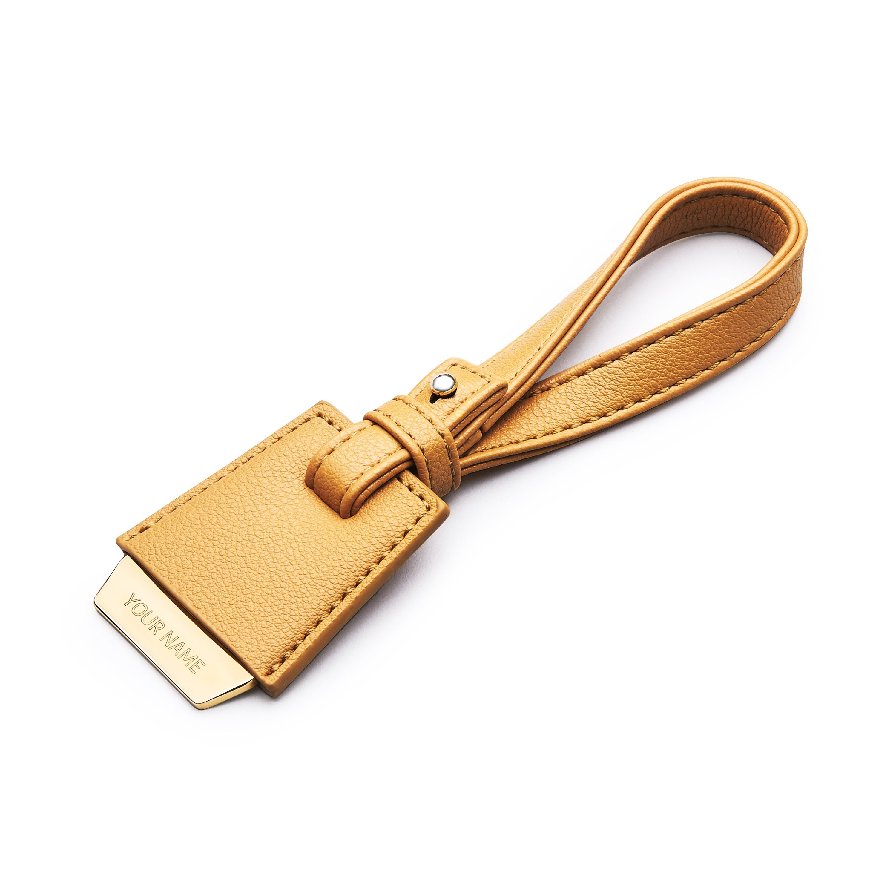 Coley Bag Tag - Mustard