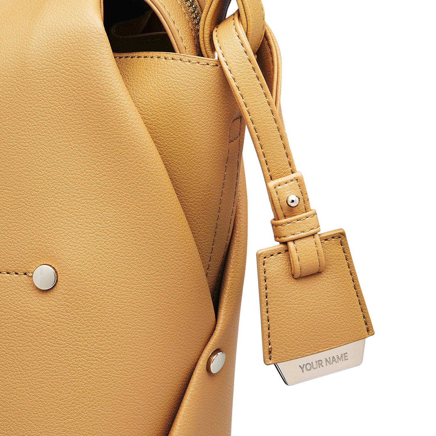 Coley Bag Tag - Mustard