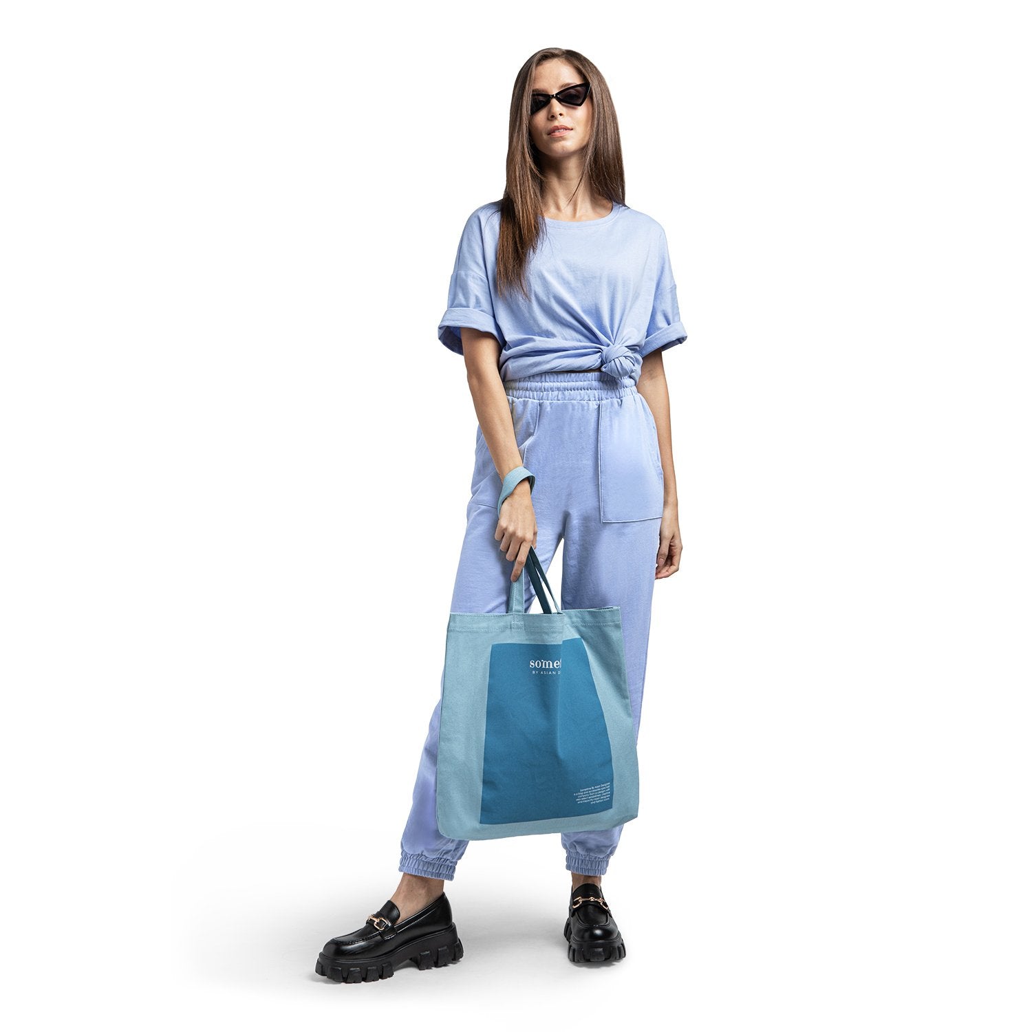 Basic Tote - Baby Blue