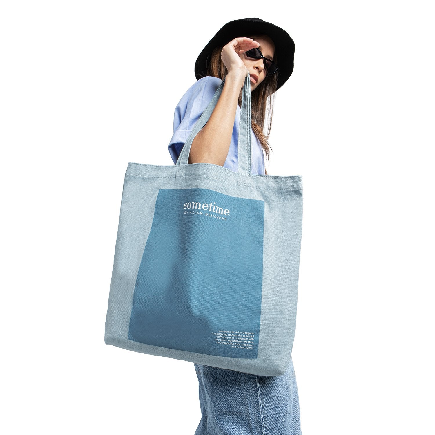 Basic Tote - Baby Blue