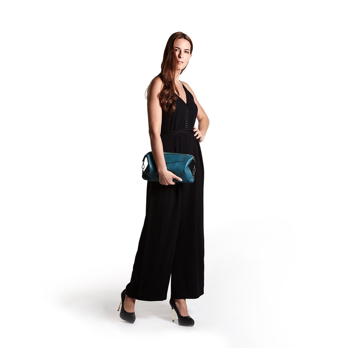 Sofina 3 Clutch - Turquoise