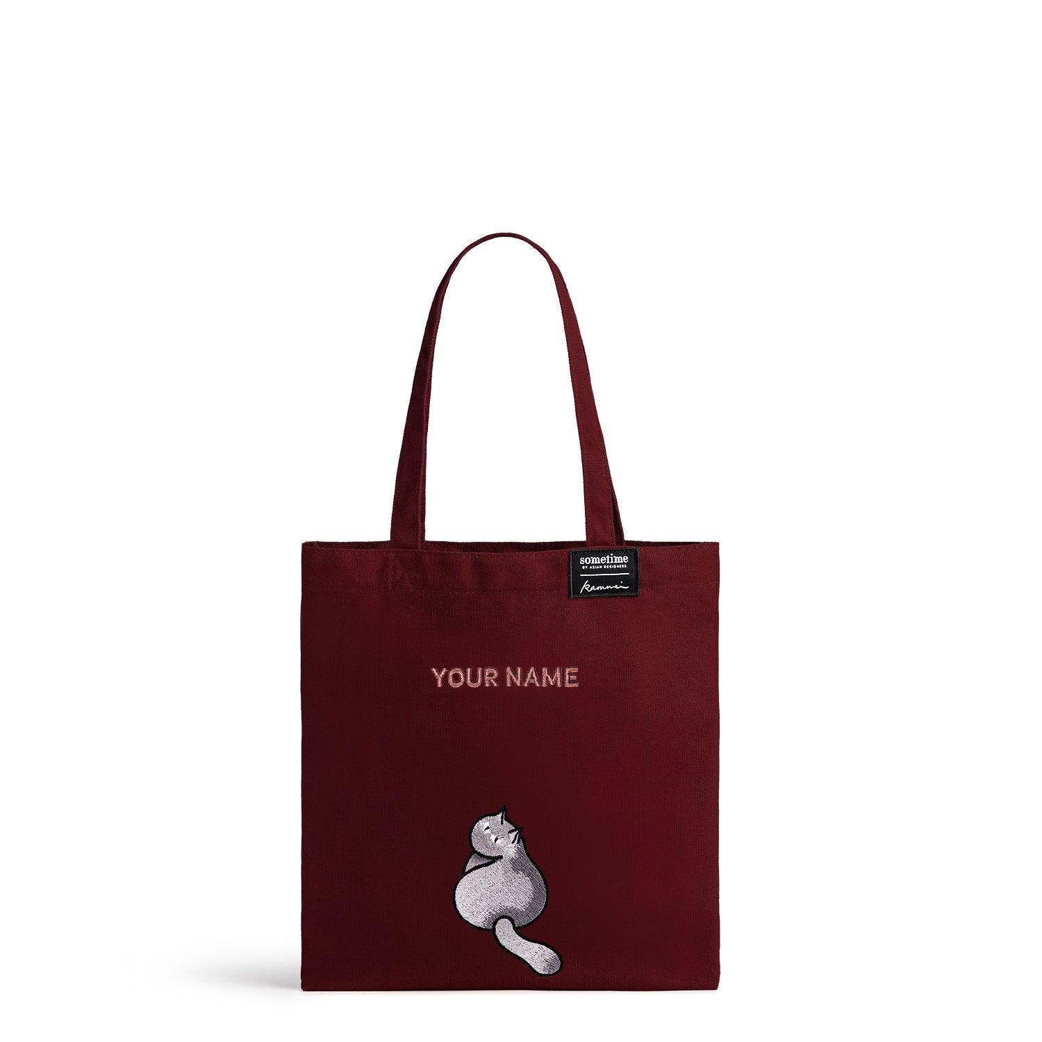 Furry Tote 36 - Maroon