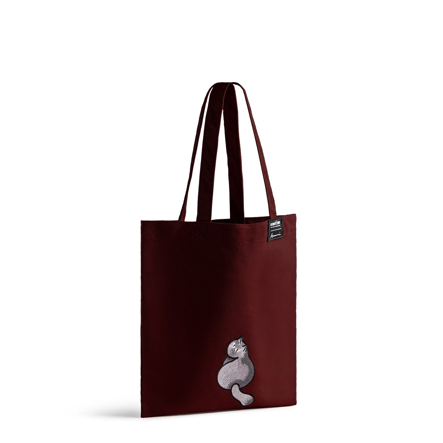 Furry Tote 36 - Maroon