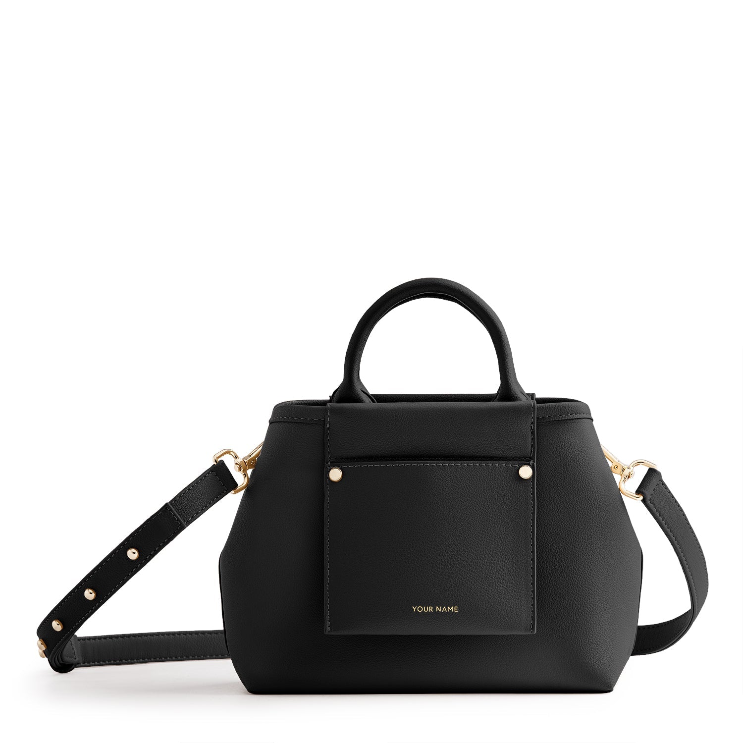 Picola Top Handle Bag - Black