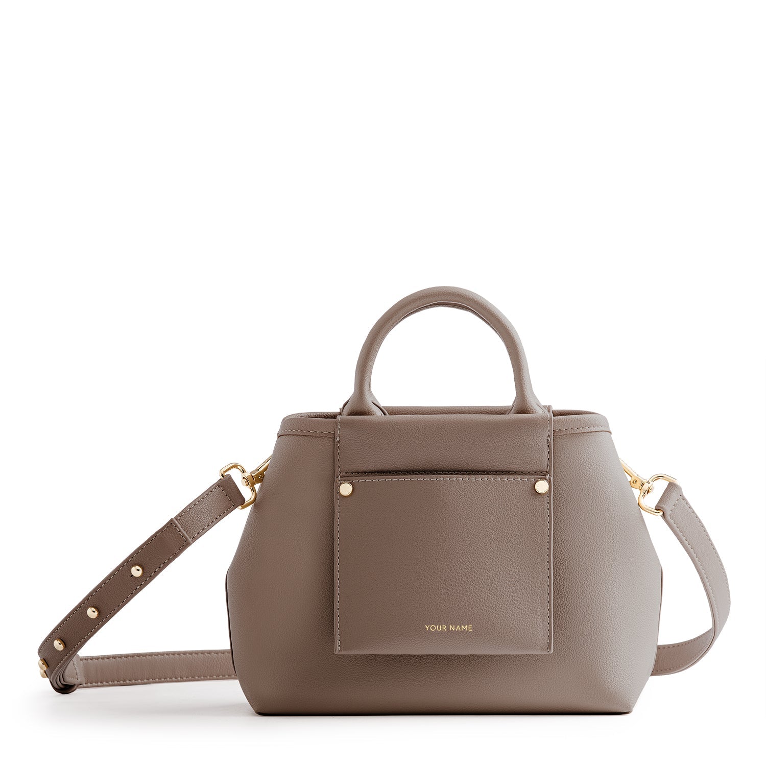 Picola Top Handle Bag - Mocha
