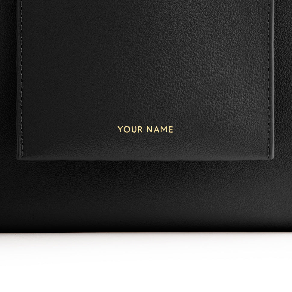 Picola Top Handle Bag - Black