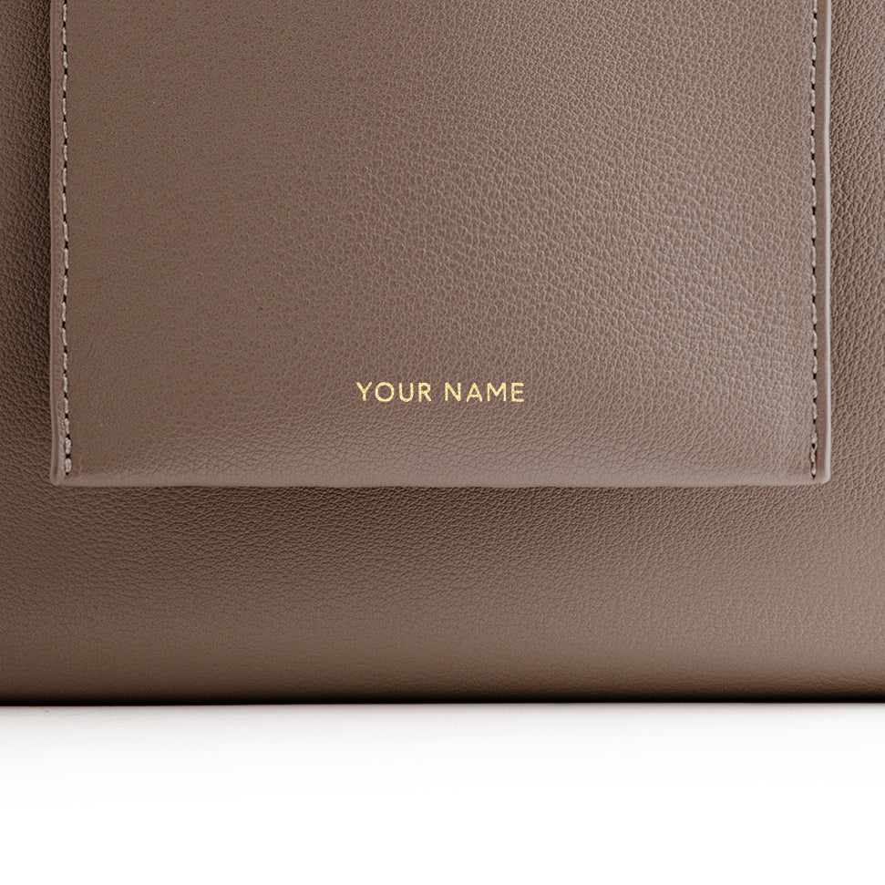 Picola Top Handle Bag - Mocha