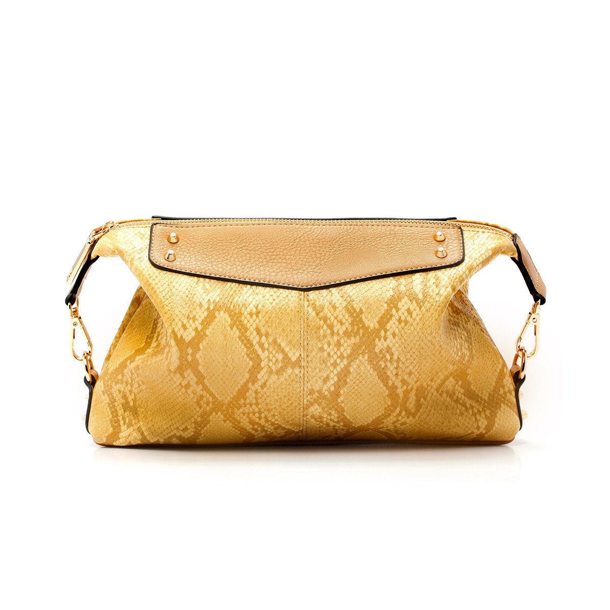 sometime sofina 3 signature clutch bag buff front