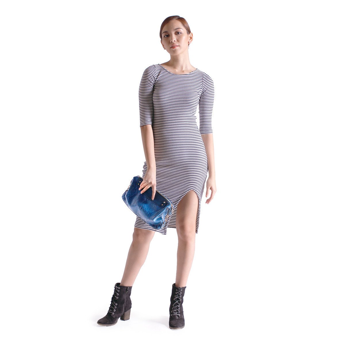 sometime sofina 3 signature clutch bag sapphire m1