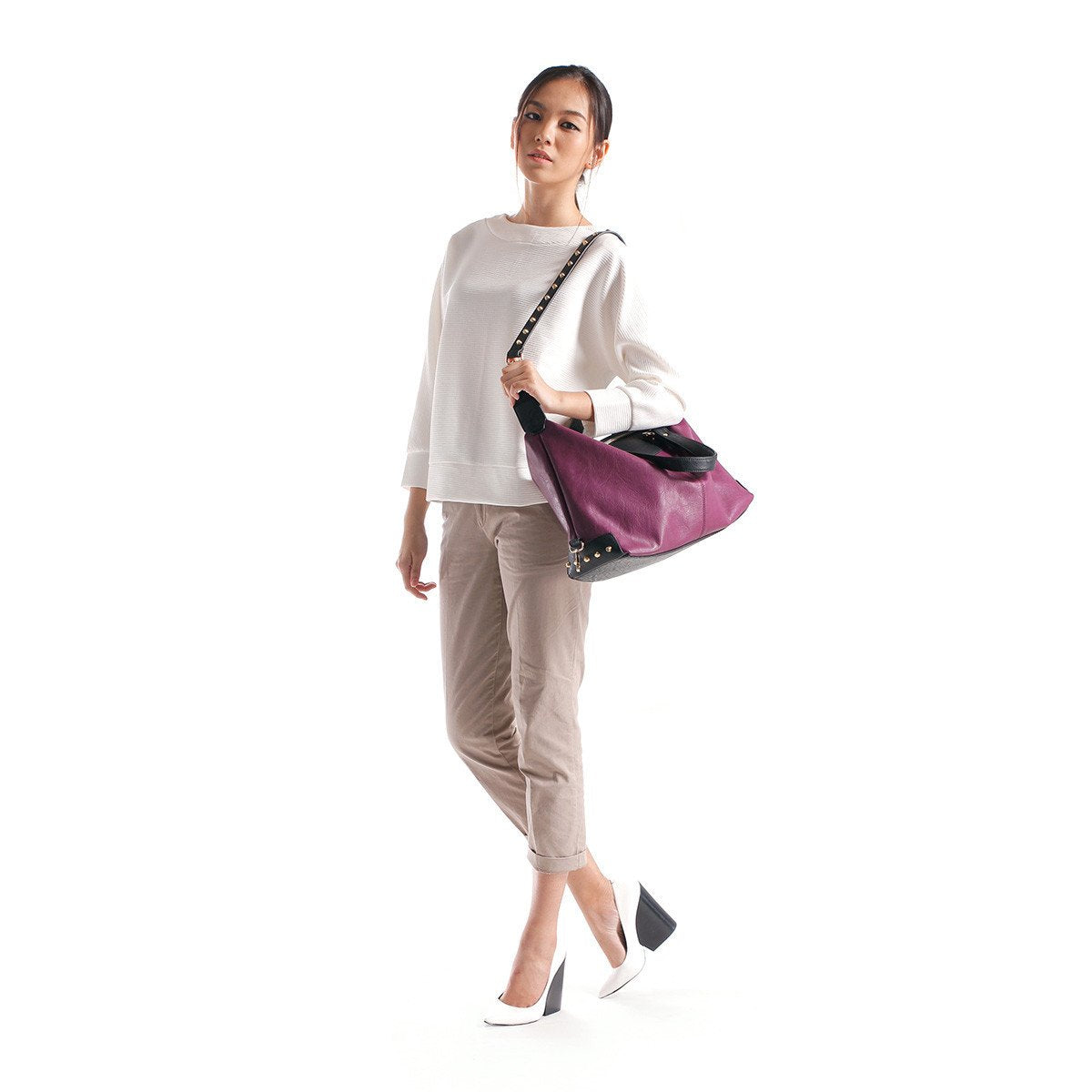 sometime sofina 3 bag purple m4