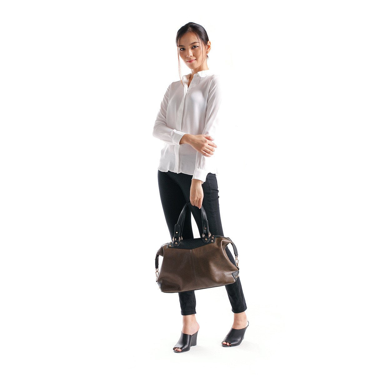 sometime sofina 3 bag taupe m1