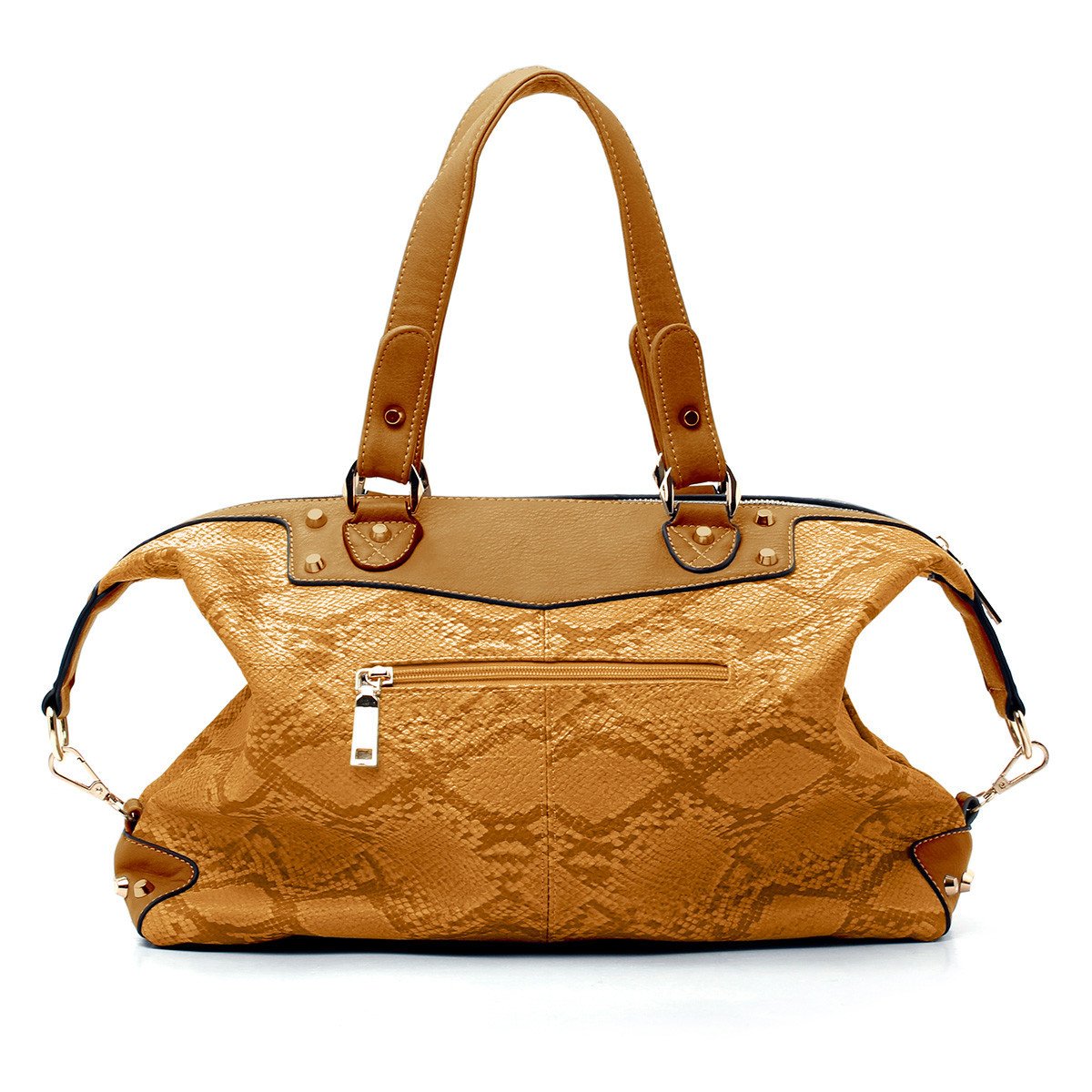 sometime sofina 3 signature bag brown back