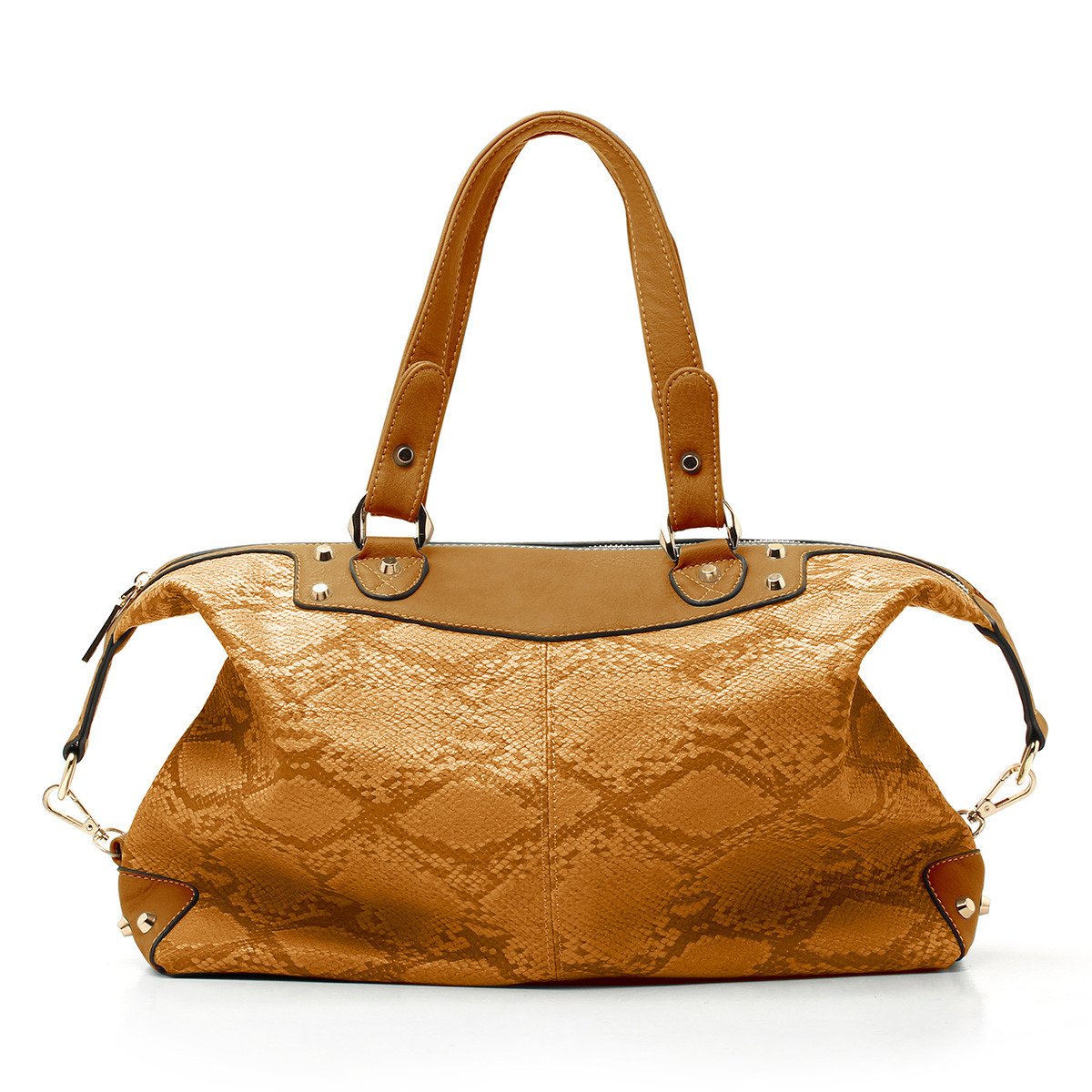 sometime sofina 3 signature bag brown front