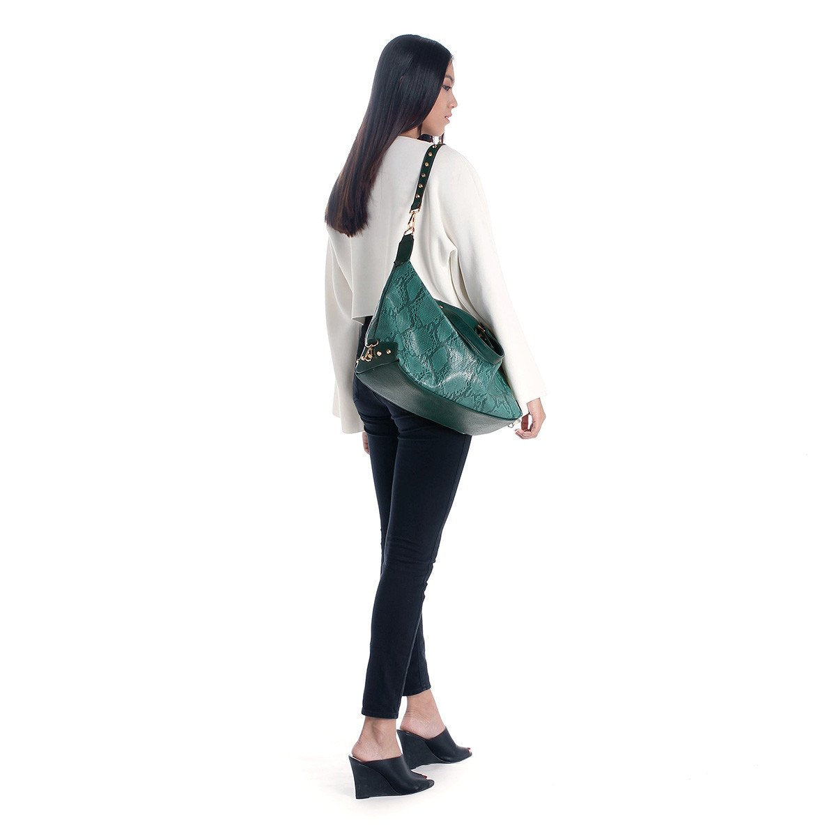 sometime sofina 3 signature bag green m3