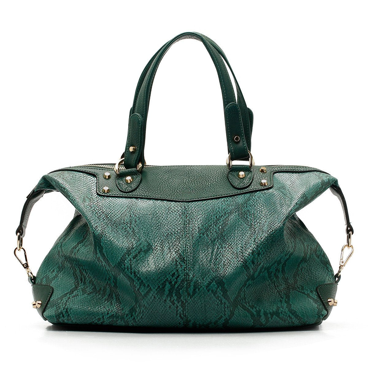 sometime sofina 3 signature bag green front